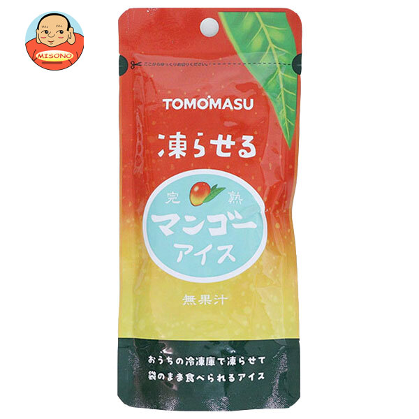 友桝飲料 マンゴーアイス 80gパウチ×36(12×3)本入