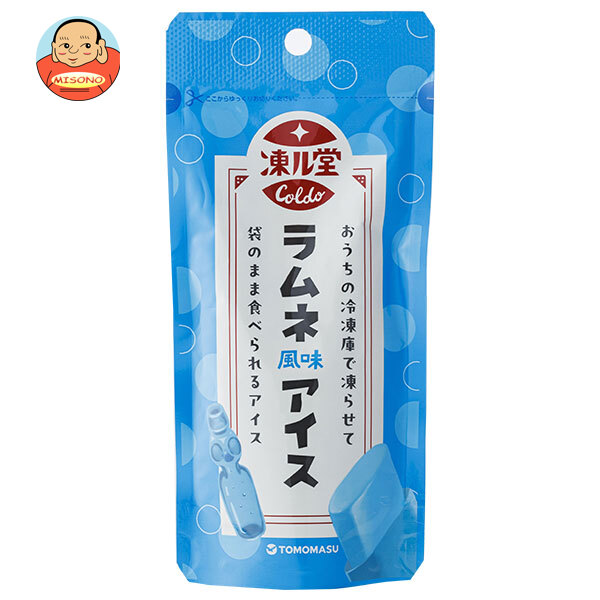 友桝飲料 凍ル堂 ラムネアイス 80gパウチ×36本入