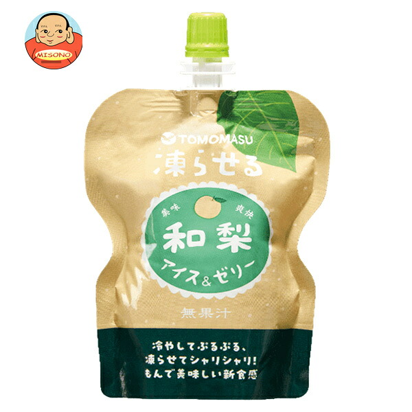 友桝飲料 果実 アイス & ゼリー 和梨 130g×30個入