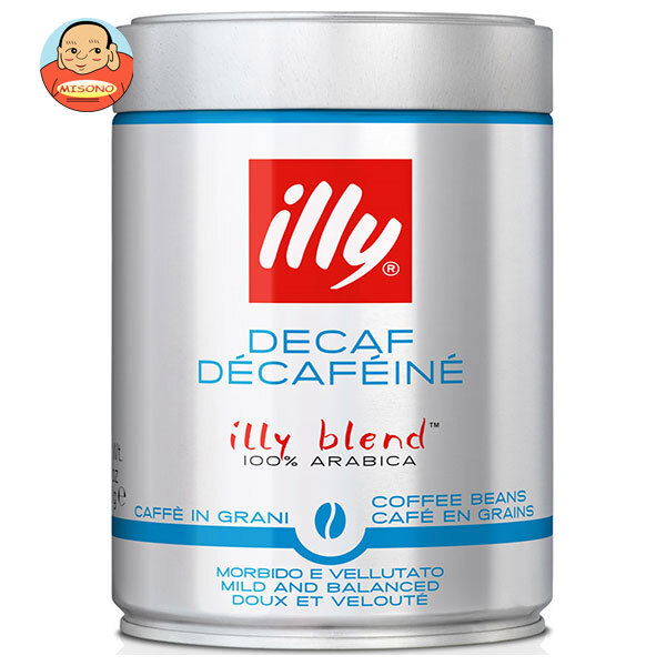 キーコーヒー イリーブレンド 豆 デカフェ 250g×6個入