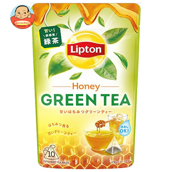キーコーヒー リプトン グリーンティー ハニー 10p×6袋入