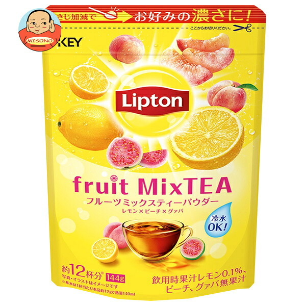 キーコーヒー フルーツミックスティー パウダー 144g×12袋入
