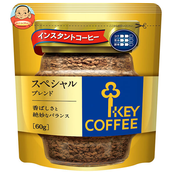 キーコーヒー インスタントコーヒー スペシャルブレンド 60g×12袋入