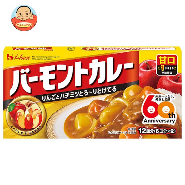 ハウス食品 バーモントカレー 甘口 230g×10個入