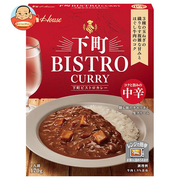 ハウス食品 下町BISTRO CURRY 中辛 170g×30個入