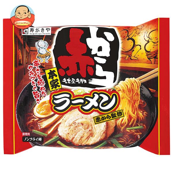 寿がきや 即席 赤からラーメン 122g×12袋入