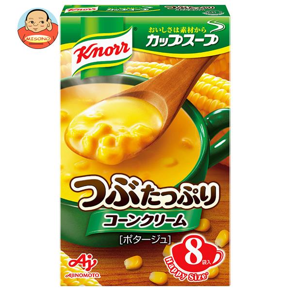 味の素 クノール カップスープ つぶたっぷりコーンクリーム (16.1g×8袋)×6箱入