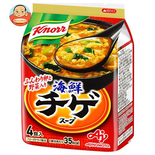 味の素 クノール海鮮チゲ スープ 4食入 37.6g×10袋入