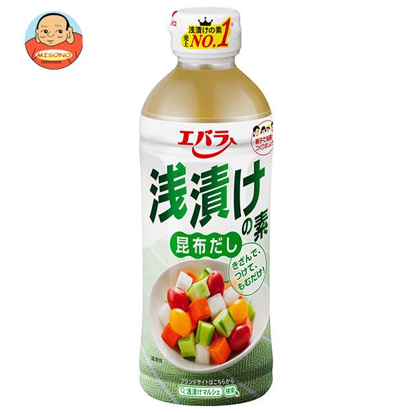 エバラ食品 浅漬けの素 昆布だし 500mlペットボトル×12本入