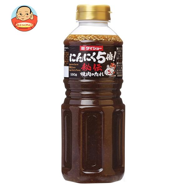 ダイショー 秘伝 焼肉のたれ にんにく5倍 590g×12本入