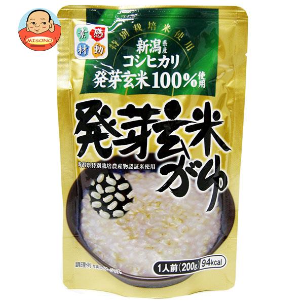 ヒカリ食品 こしひかり 発芽玄米がゆ 200gパウチ×24個入