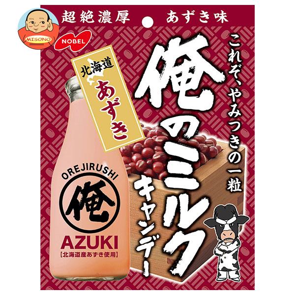ノーベル製菓 俺のミルク 北海道あずき 80g×6袋入