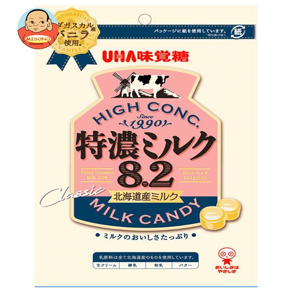 milk！　※他の方はご購入をお控え願います。 UHA味覚糖 特濃ミルク8.2 88g×6袋入