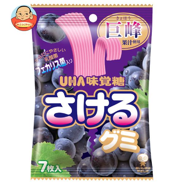 UHA味覚糖 さけるグミ 巨峰 7枚×10袋入
