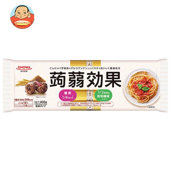 昭和産業 (SHOWA) 蒟蒻効果 400g(80g×5束)×24袋入