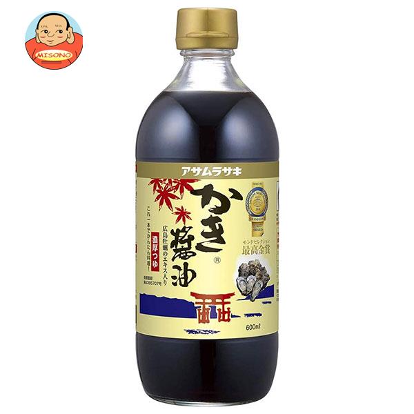アサムラサキ かき醤油 600ml×12本入