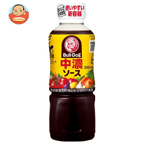 ブルドックソース 中濃ソ－ス 300mlペットボトル×10個入