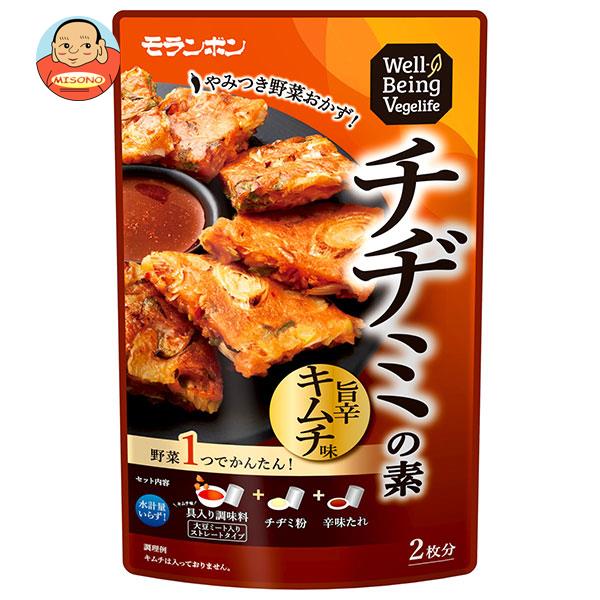 モランボン Well BeingVegelife チヂミの素 旨辛キムチ味 315g×10袋入