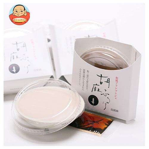 大覚総本舗 和風ブランマンジェ 胡麻ふるり 白胡麻 (生菓子80g 黒蜜10g)×40個入