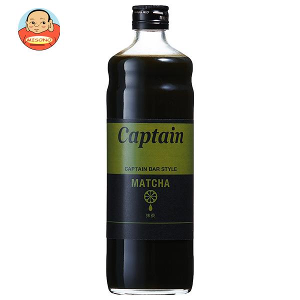 中村商店 キャプテン 抹茶 600ml瓶×12本入