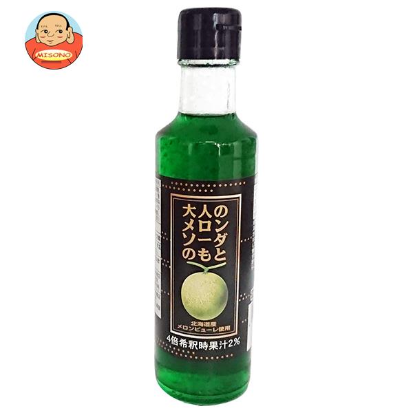 中村商店 キャプテン 大人のメロンソーダのもと 200ml瓶×12本入