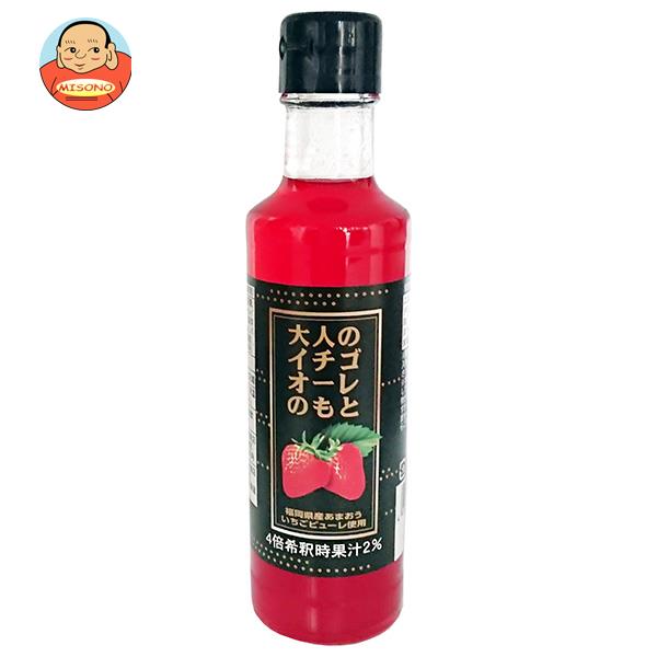 中村商店 キャプテン 大人のイチゴオーレのもと 200ml瓶×12本入