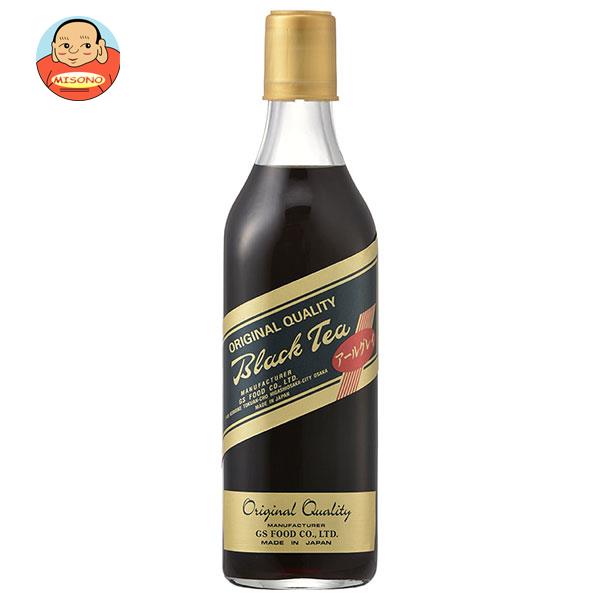 ジーエスフード GS ブラックティー アールグレイ 500ml瓶×12本入