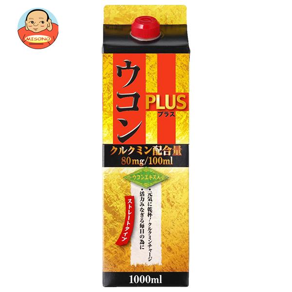 ジーエスフード GS ウコンプラス 1000ml紙パック×12(6×2)本入