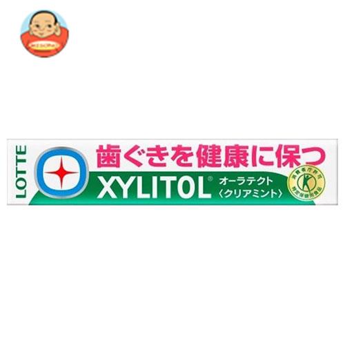 ロッテ キシリトール オーラテクトガム クリアミント 【特定保健用食品 特保】 21g(14粒)×20個入