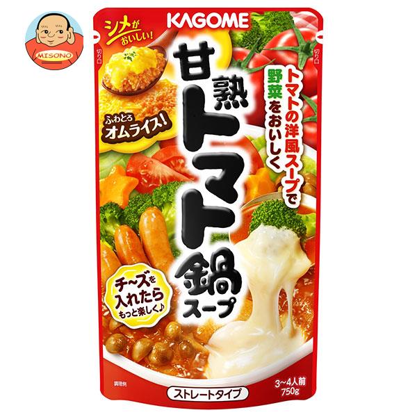 カゴメ 甘熟トマト鍋スープ 750g×12袋入