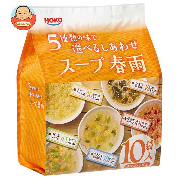 宝幸 5種類の味で選べるしあわせ スープ春雨 133g(5種×2袋入)×6袋入
