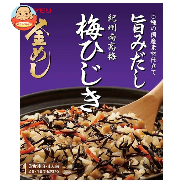 ヤマモリ 紀州南高梅 梅ひじき釜めしの素 168g×5箱入