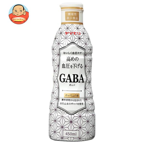 ヤマモリ ギャバ醤油【機能性表示食品】 450mlペットボトル×12本入