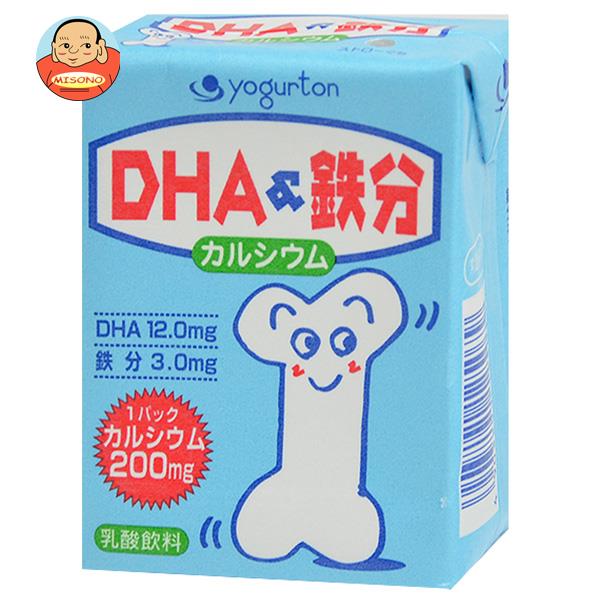 ヨーグルトン乳業 DHA＆鉄分 200ml紙パック×16本入