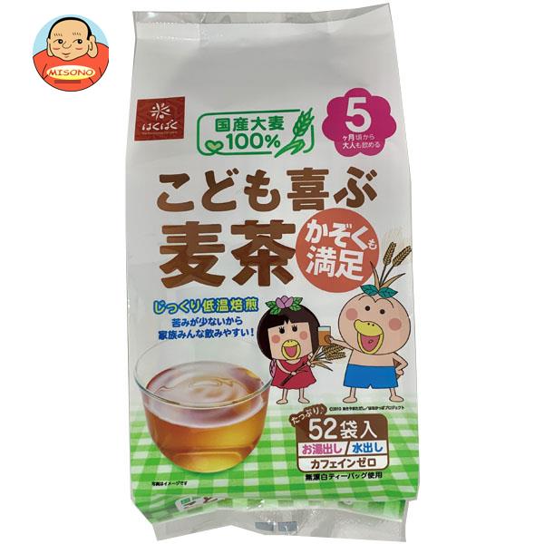 はくばく こども喜ぶ麦茶 416g(8gｘ52袋)×12袋入