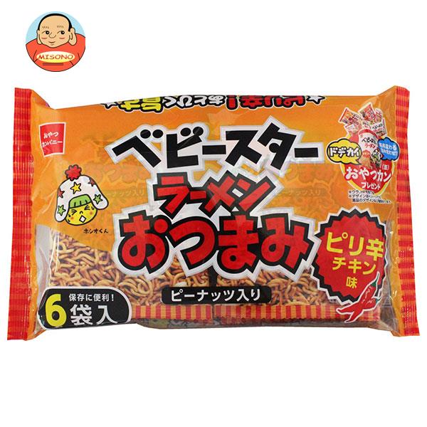 おやつカンパニー ベビースター ラーメンおつまみ6P ピリ辛チキン味 138g(23g×6)×15袋入