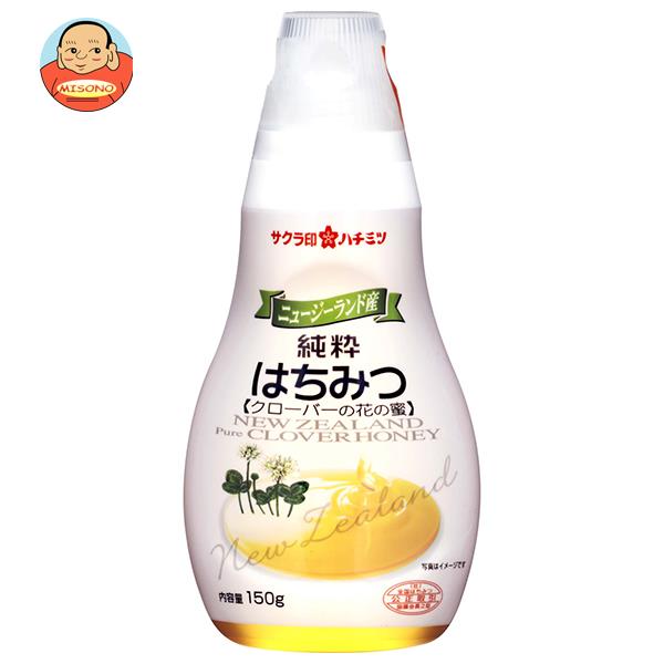 加藤美蜂園本舗 サクラ印 ニュージーランド産純粋クローバーはちみつ 150g×12本入