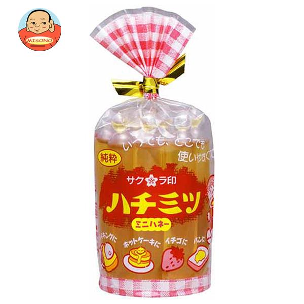 加藤美蜂園 サクラ印 純粋ハチミツ(ミニハネー) 15g×10本×12袋入