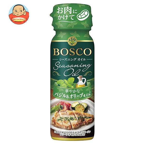 日清オイリオ BOSCO(ボスコ) シーズニングオイル バジル＆オリーブオイル 90gペットボトル×15本入