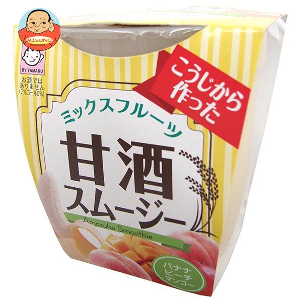 ヤマク食品 甘酒スムージー ミックスフルーツ 180g×12個入