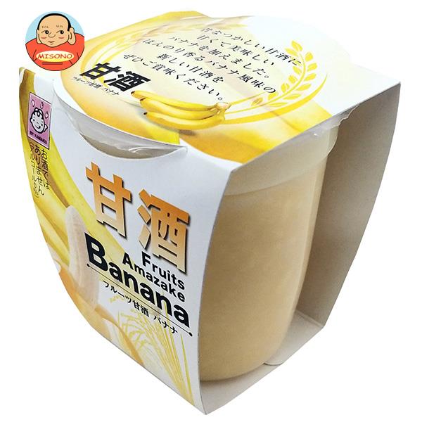 ヤマク食品 フルーツ甘酒 バナナ 180g×12個入