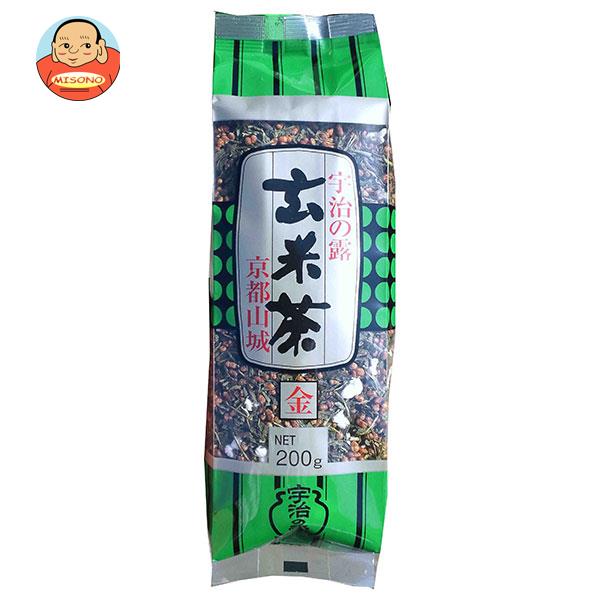 宇治の露製茶 宇治の露 玄米茶 (金) 200g×12袋入