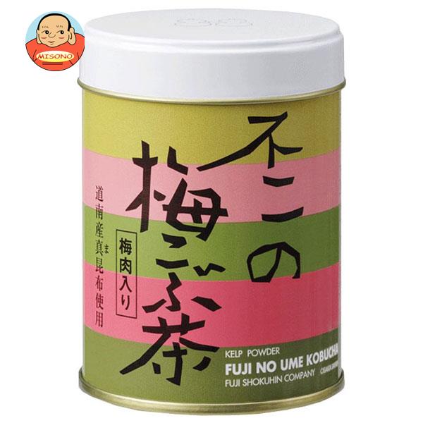 不二食品 不二の梅こぶ茶 50g缶×6個入