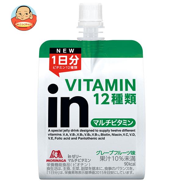 森永製菓 inゼリー マルチビタミン 180gパウチ×36本入