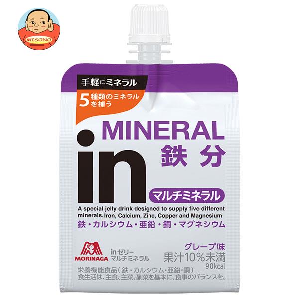 森永製菓 inゼリー マルチミネラル 180gパウチ×36本入