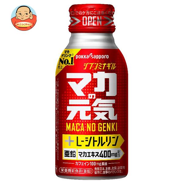 ポッカサッポロ マカの元気ドリンク 100mlボトル缶×30本入