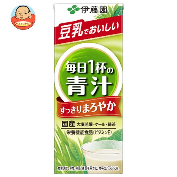 毎日一杯の青汁　豆乳