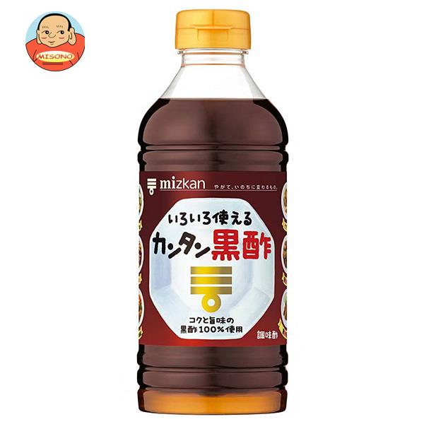 ミツカン カンタン黒酢 500mlペットボトル×12本入