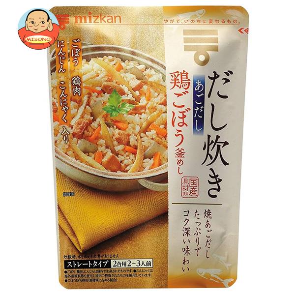 ミツカン だし炊き あごだし 鶏ごぼう釜めし 540g×12袋入