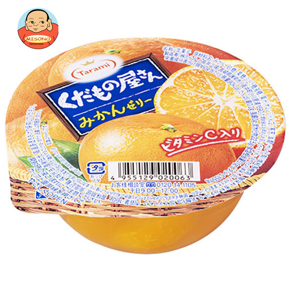 たらみ くだもの屋さん みかんゼリー 160g×36(6×6)個入
